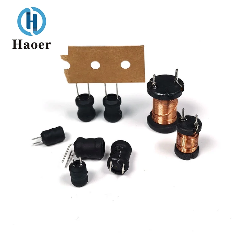 Inductor en forma de L enchufable de bobina de choque 2DR