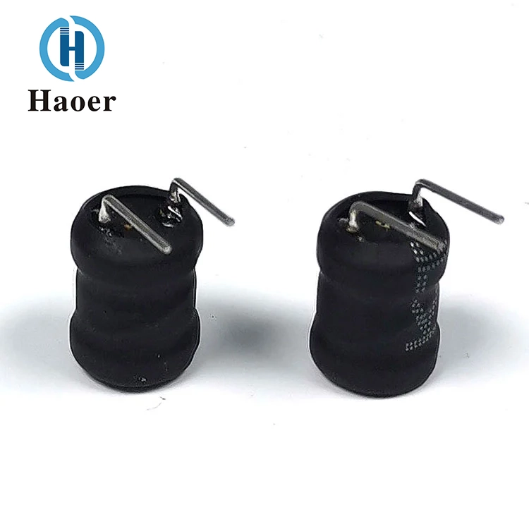 Inductor vertical en forma de L de dos patas